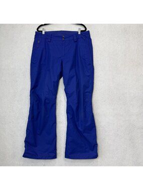 The North Face Snow Pants Womens L Blue DryVent Insulated Waterproof Ski